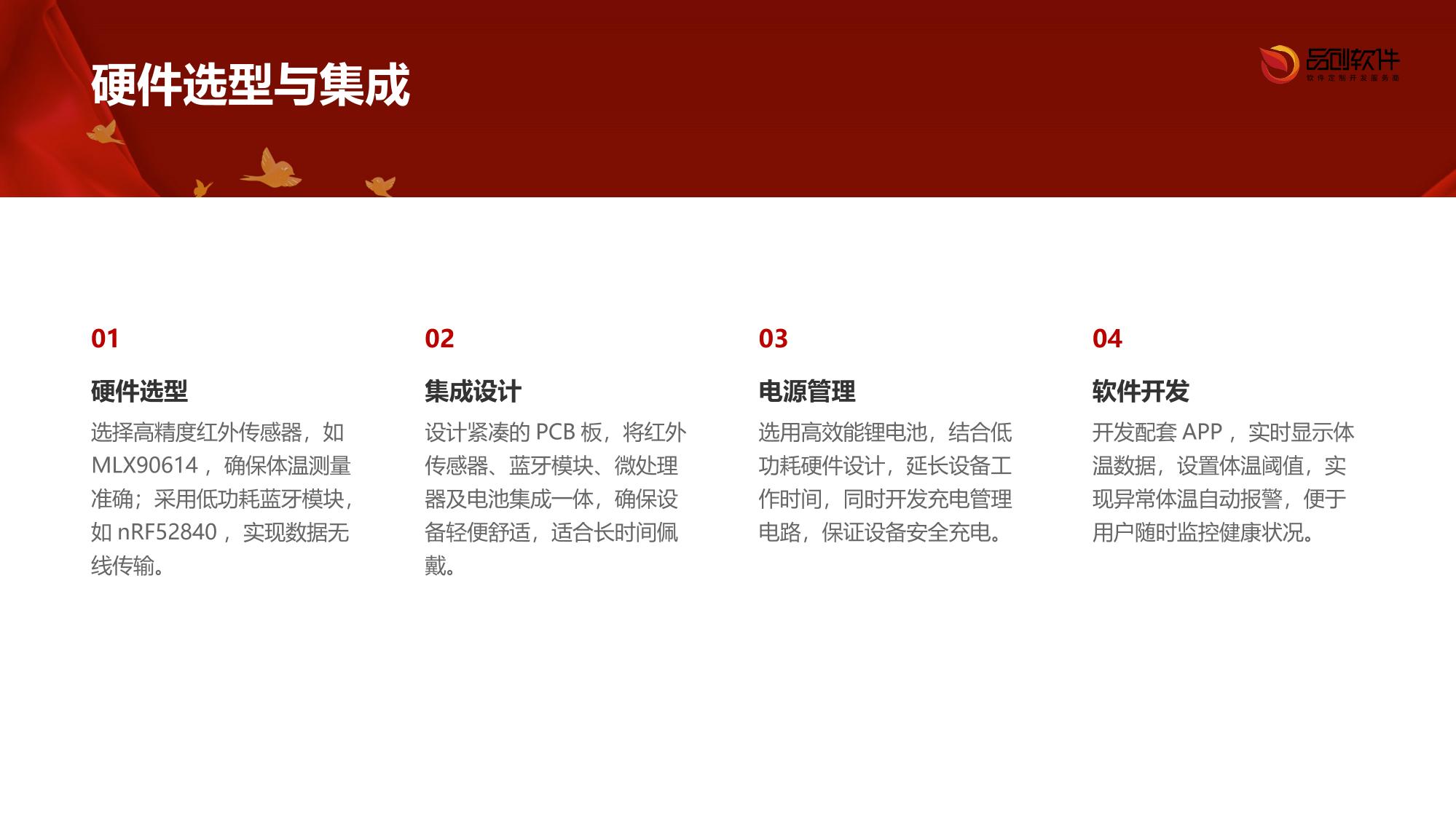 耳戴式红外体温监测报警系统开发方案